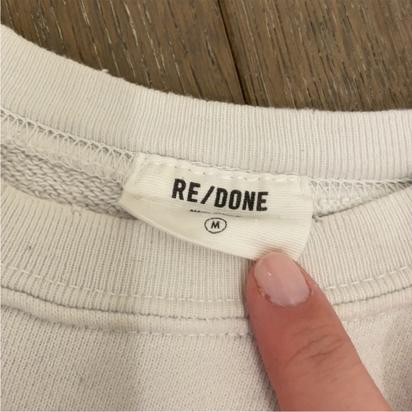 Tie Dye Re Done Raglan Crewneck - Picture 3 of 4